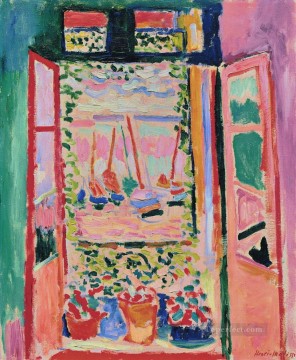 La ventana fauvismo abstracto Henri Matisse Pinturas al óleo